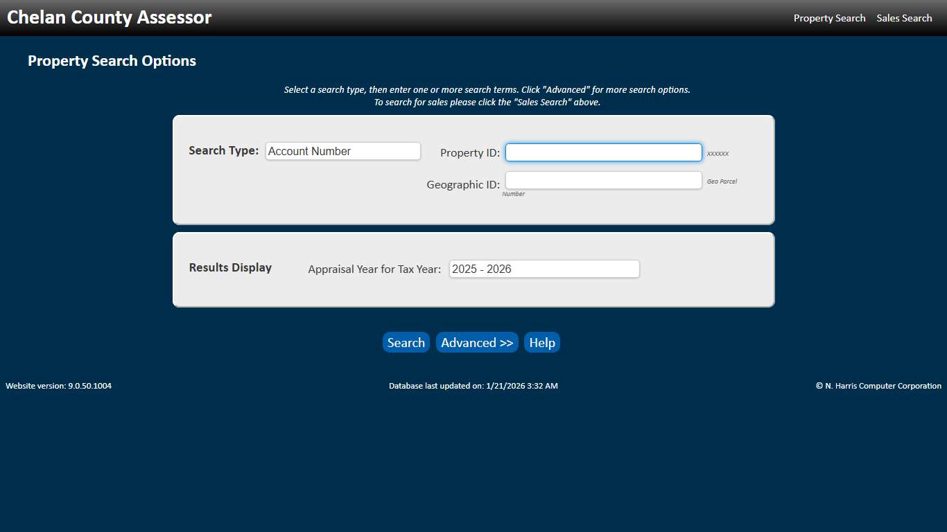 Chelan County Assessor - Property Search